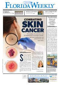 Florida Weekly Naples Edition Cover About Skin Cancer
